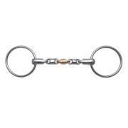 2 ring waterford horse bit with soft copper joint Stübben Max Relax