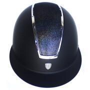 Wide rubberized visor helmet Tattini