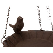 Cast-iron hanging birdbath Trixie